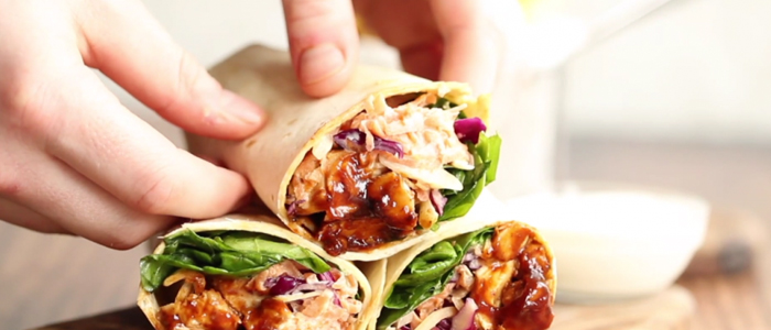 Chicken Bbq Wrap 