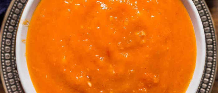 Tub Of Pakora Sauce 