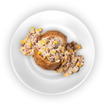 Baked Potato With Sweetcorn & Mayo 