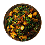 Vegetable Potato & Spinach 